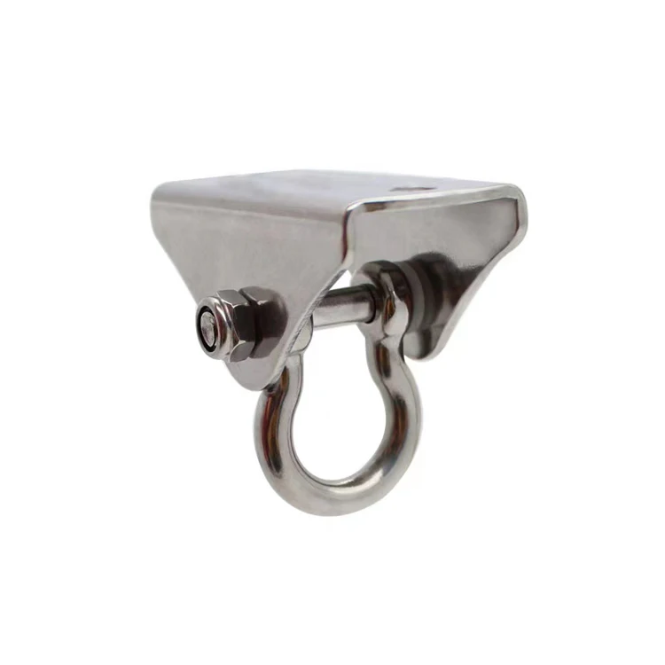 Factory Outdoor 304 Stainless Steel Aerial Yoga Hammock Set Swing Hanging Hook Wholesale Hammock Hang Accessories Swing Hangers