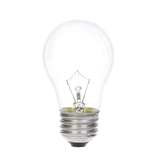 Wholesale 25W 40W 120V E26 E27 A15 Tungsten Incandescent Clear Light Bulb , INC-A15