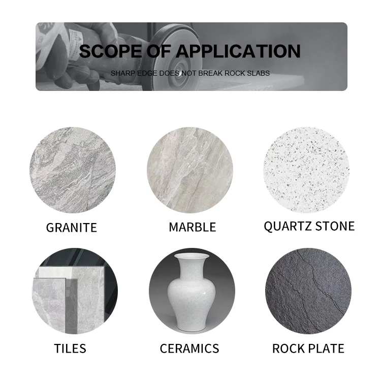 New Porous Cutting Blade Professional Brazed Diamond Slices Porcelain Rock Plate Grinding Saw Blade