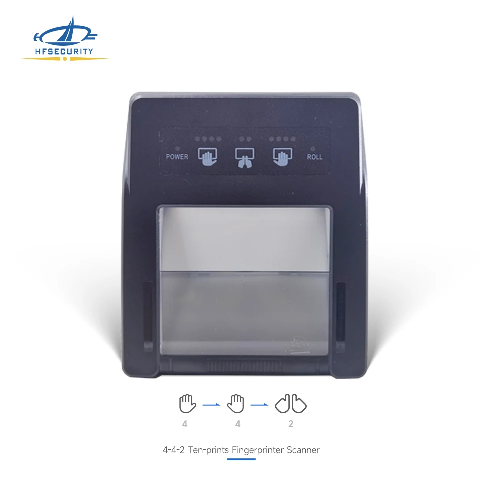 Ten-print Fingerprint Reader with Free SDK and authorized certification Bio7 Plus HFSecurity for NIMC project
