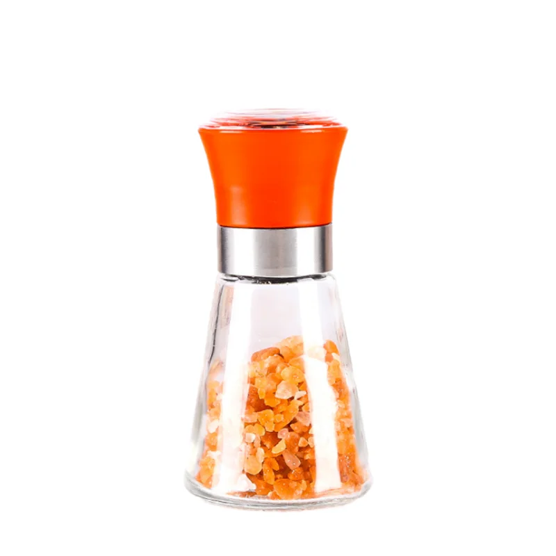 
Hot sale Mini hand ceramic pepper grinder, sea salt seasoning grinder bottle, new grinder can kitchen supplies 