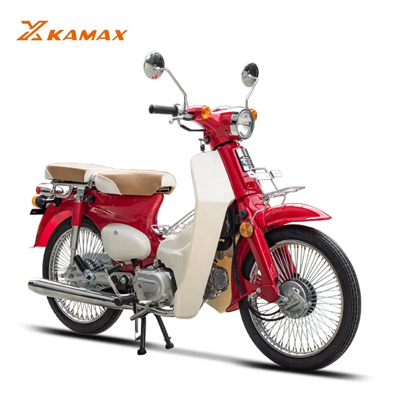 KAMAXcub Popular High Speed 110cc Super Cub Motorcycles Pink COCO Women Cub Bikes Gasoline
