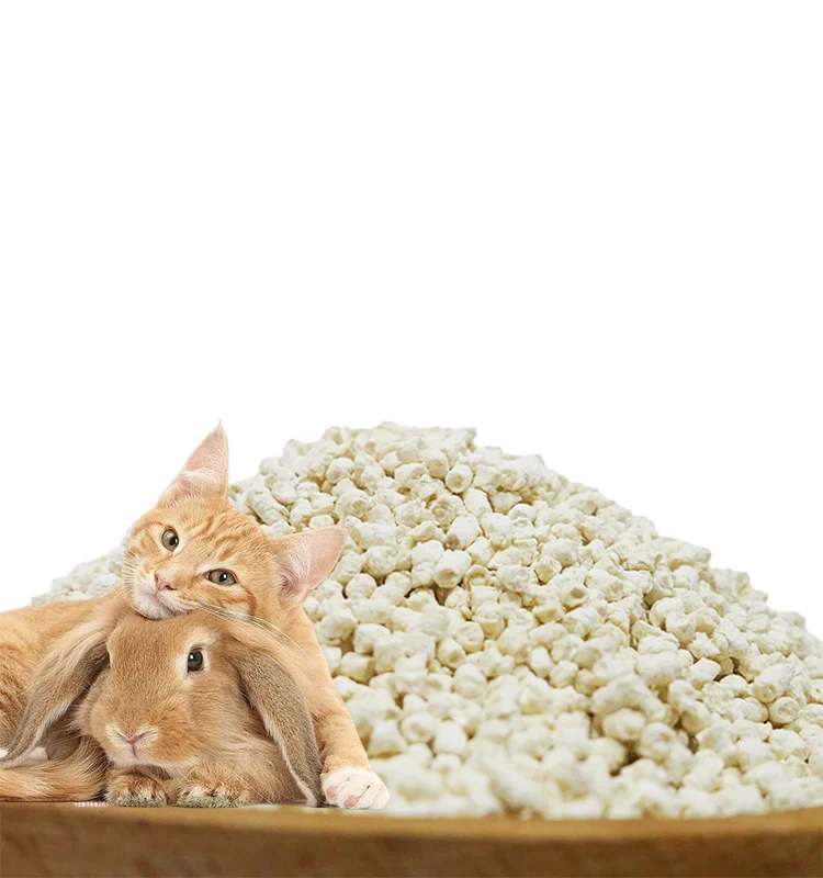 Wholesale Factory OEM ODM Raw Material Cat Litter Tofu Soya Space Cat Litter Sand