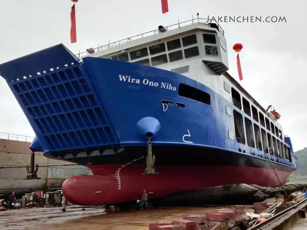 
27 trucks 499ropax RORO passenger ship ferry for sale 