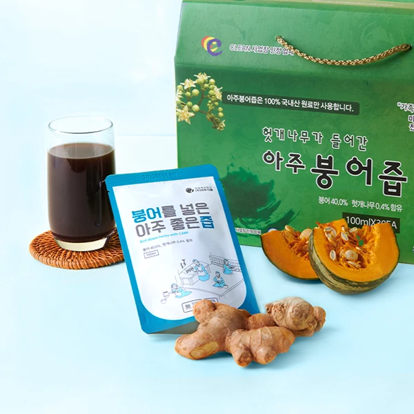[AJU FOOD] рыбный сок экстракт рыбы восстановление от усталости хорошая пища для желудка полезная физической анемии