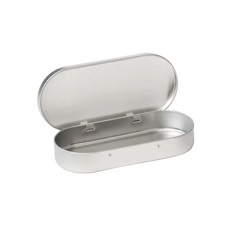 customize printing metal tin box pencil case rectangular pen empty pencil case tin box