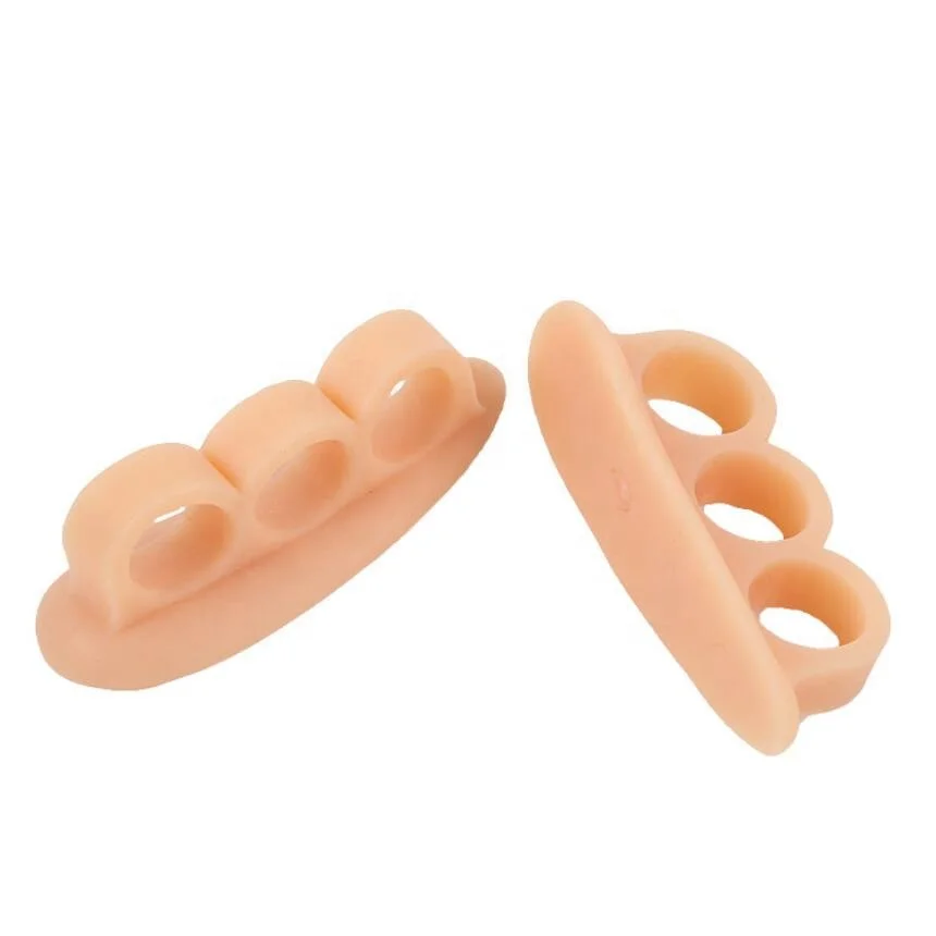 Footcare Hallux Valgus Gel Silicone Toe Sponge Toe Separator Shoes Bunion Toe Corrector Support