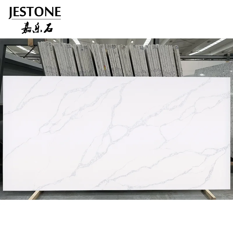 Good price Artificial Quartz Slab Big Size Engineering Stone For Countertops
