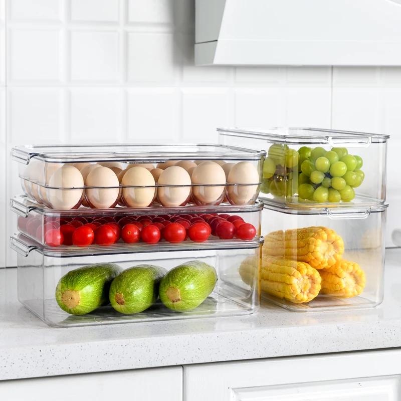 
Factory wholesale kitchen 24 grid portable egg storage container fresh picnic plastic egg storage box 