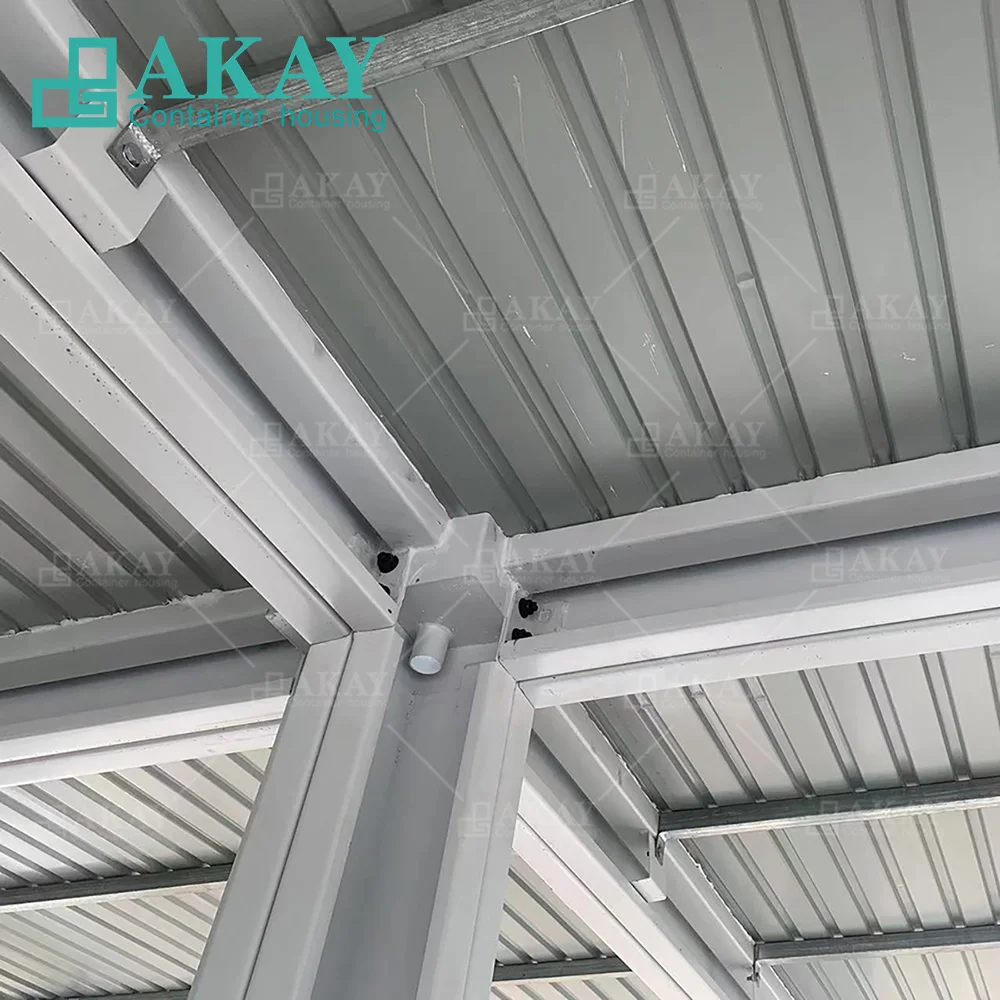 High-Quality Double Storey Dormitory Uzbekistan Project Prefab Homes Detachable Container House Modular prefabricated house