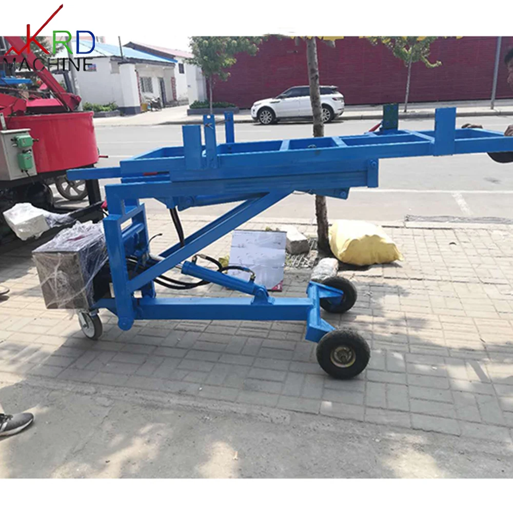 Factory sale Electric hydraulic Rotation 360 degrees Fully automatic Hollow Floor Soundproof Vertical Wall Installation Machine