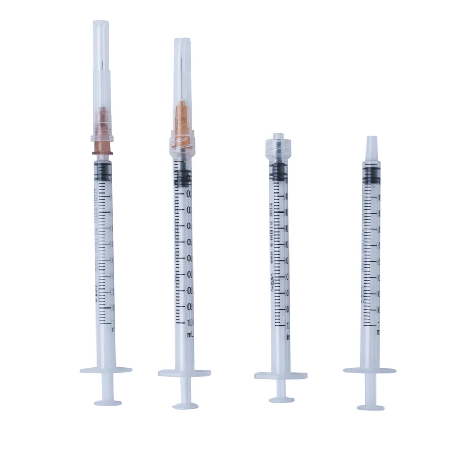 Disposable Plastic Sterile 1 ml Syringe With Cap
