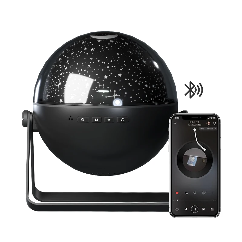 3D популярный декор для детской комнаты RGB Dream Moon Star проекционная лампа мастер Звездная голубая планета светодиодный проектор Ночник