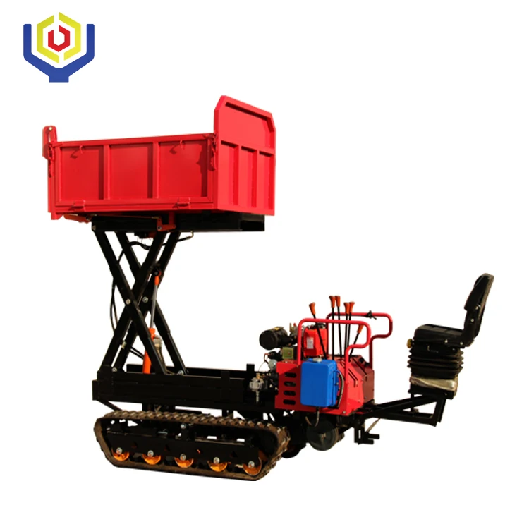 Manufactory direct 1.5T scissor  lift mini dump truck diesel