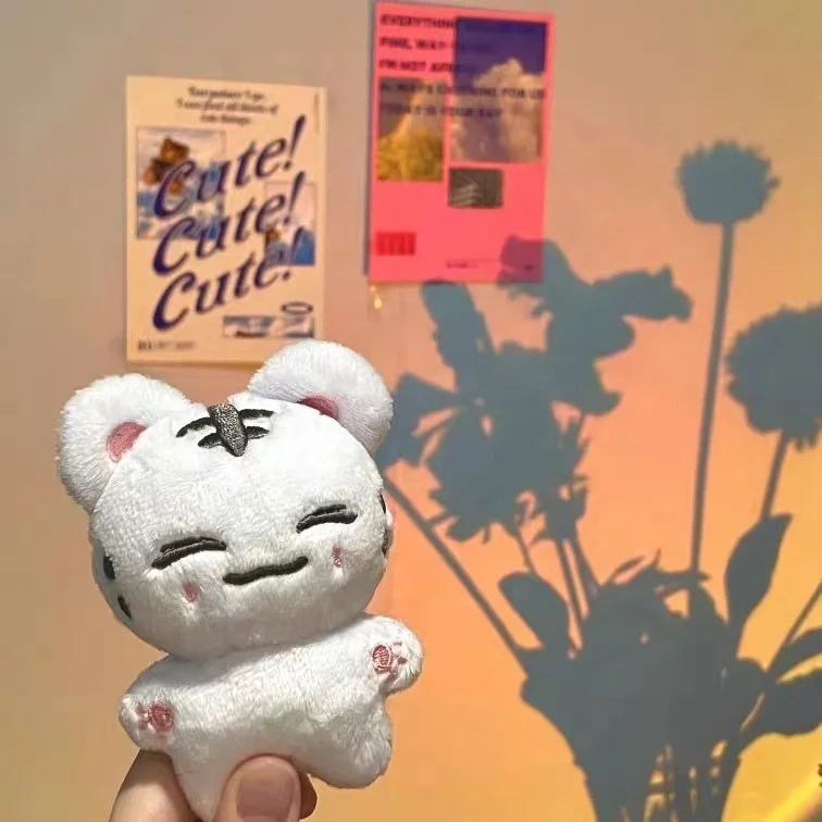 2023 Customized 10CM cute doll Idol Kpop plush stuffed toy cute animal toy plush doll Lying body sitting body doll