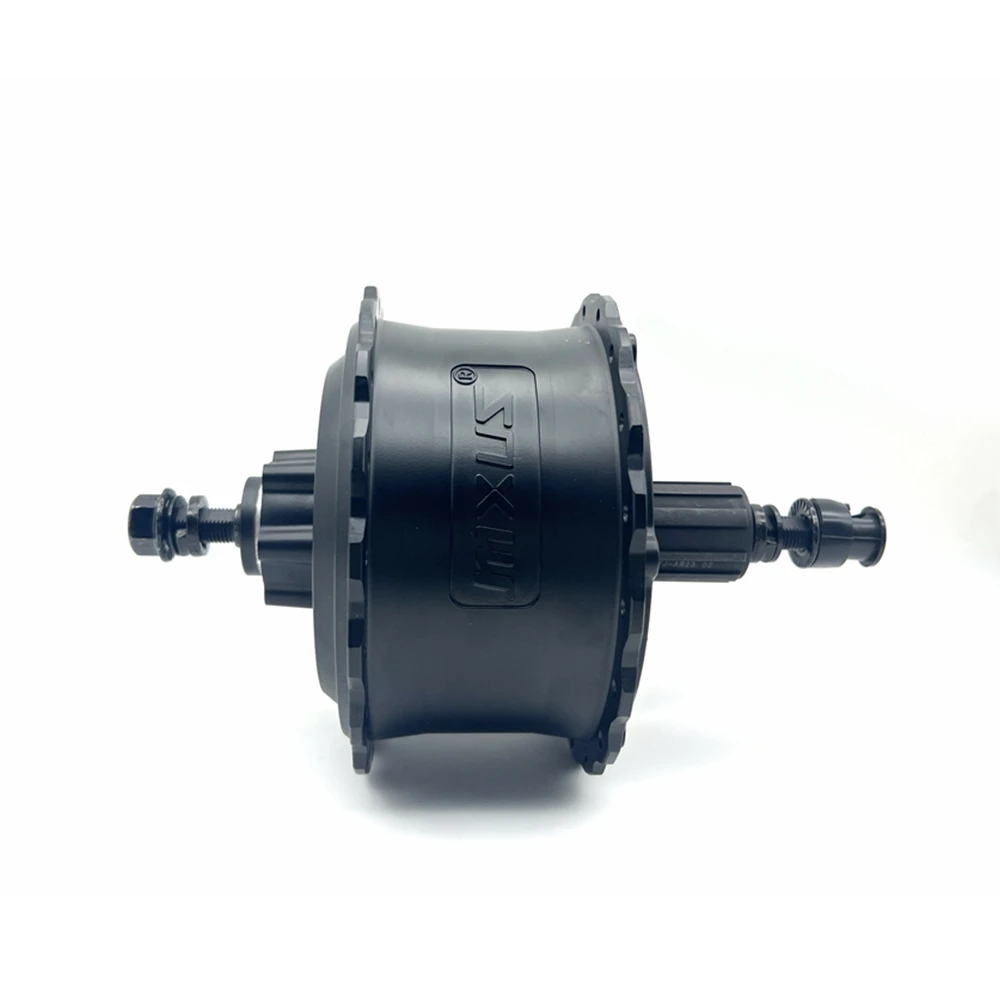 MXUS Fat Tire Ebike Kit Waterproof Electric Bicycle  Cassette Hub Motor Wheel Conversion Kit 48V750W with LCD Display Meter IP65