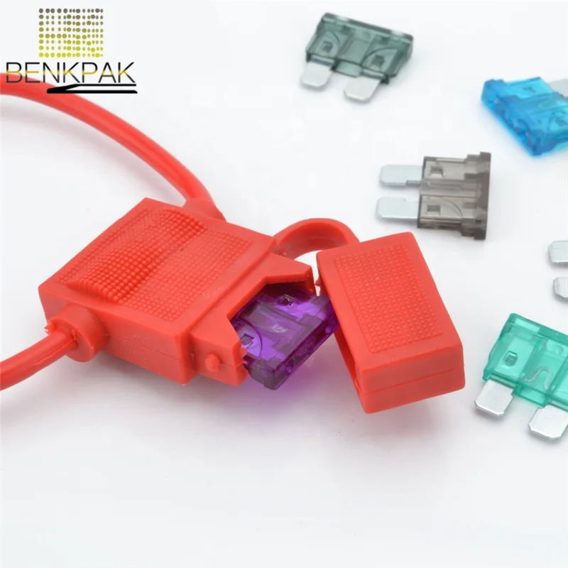 ATC Waterproof Blade Fuse Holder with 1pcs Fuse standard blade fuse