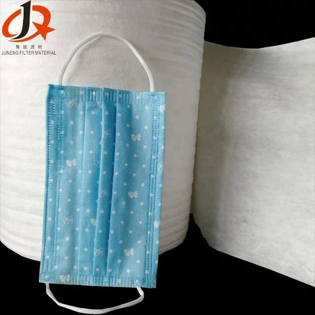 Нетканые рулоны pp гранулы нано расплава ткани ffp