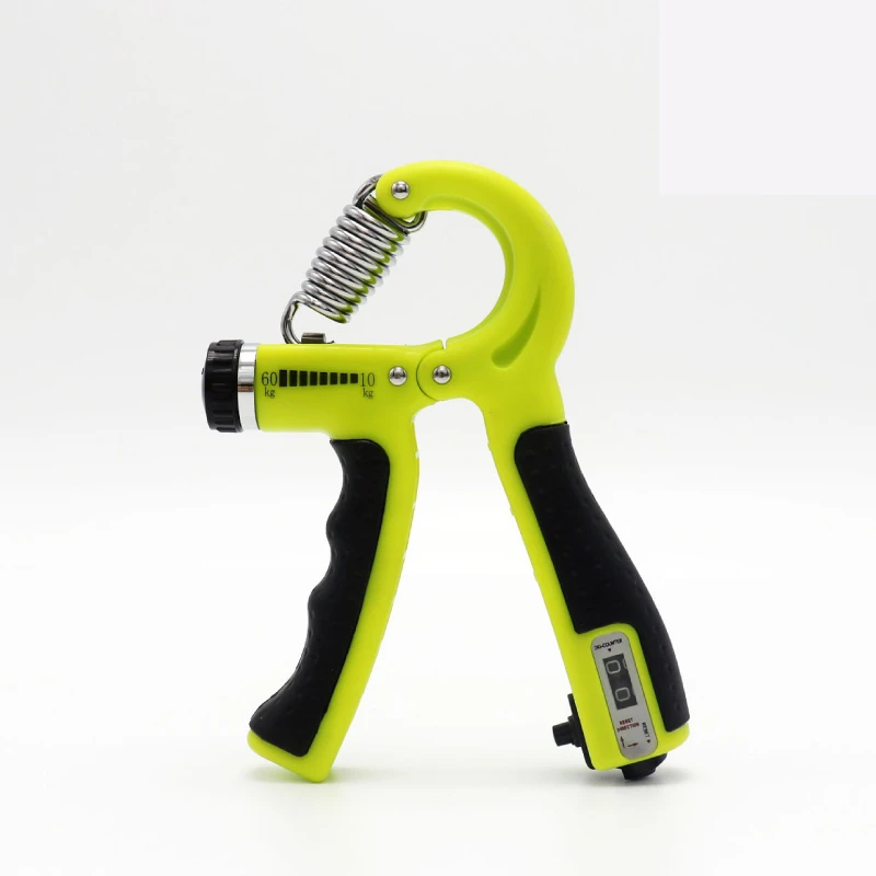Регулируемый захват мощности для упражнений, усилитель, ручной захват с счетчиком, тренажер для мышц рук, усилитель пальца, счетчик, рукоятка