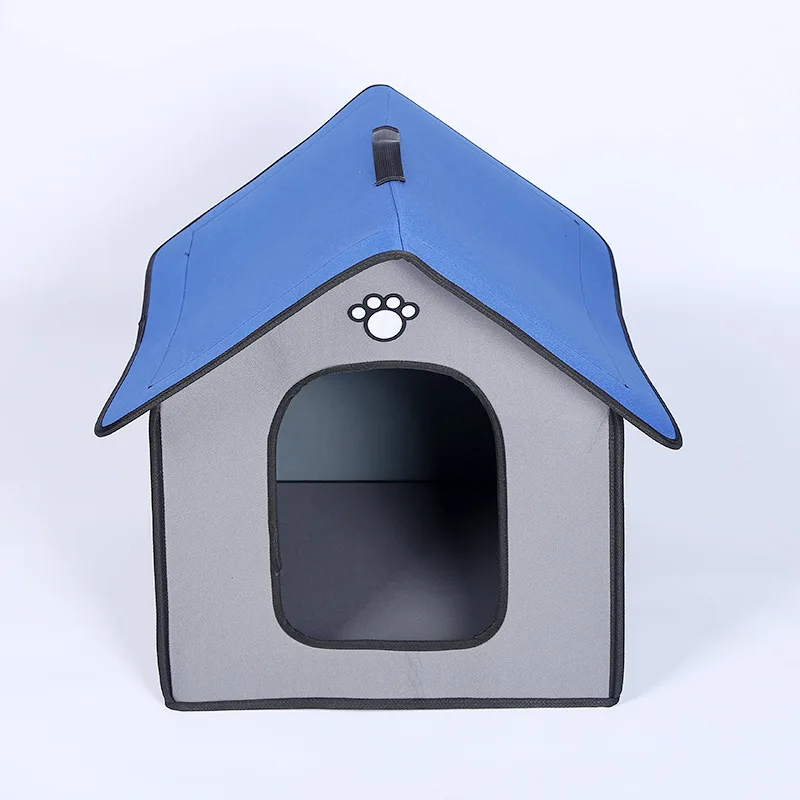 Foldable Washable Outdoor Dog Shelter Cozy Pet Cave Animal Rescue Winter Wild Animal Stray Cat House Outdoor Waterproof