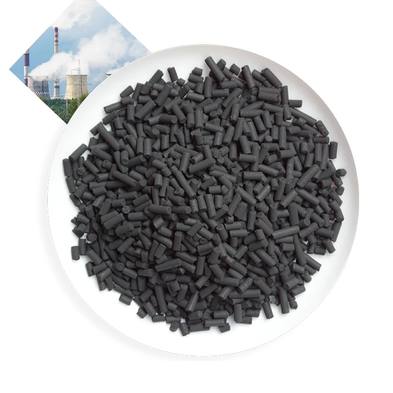 Catalyst Columnar Activated Carbon Pellet Activated Charcoal Plant Suppliers For Industry Produce