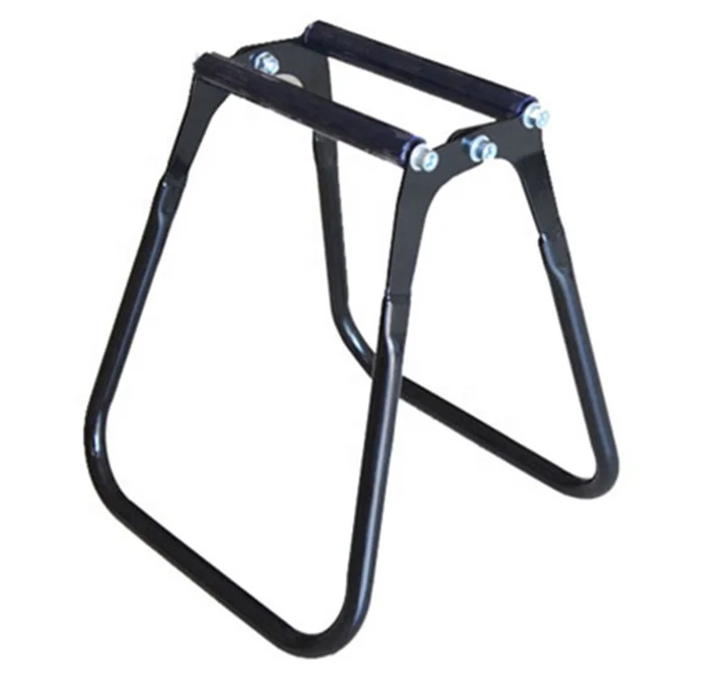 Hydraulic Lift Scissor Design Steel Motorcycle Supporting Dirt Bike Folding Stand