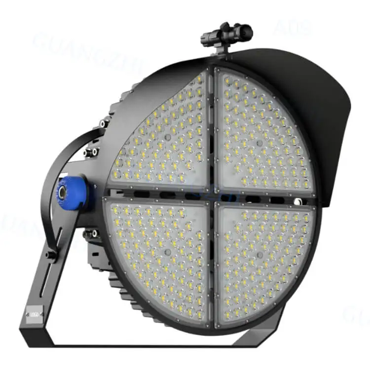 5 Years Warranty 150W 200W 300W 400W 500W Outdoor Reflector LED IP67 Shell Hard Wattage Sport Stadium Flood High Mast Light