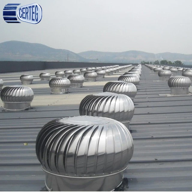 
Industry roof ventilation fan without power 