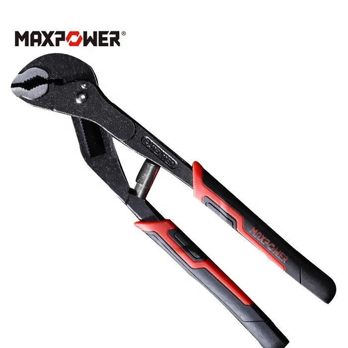 Maxpower brand CR V high quality one hand operation quick release function slip joint pliers water pump plier