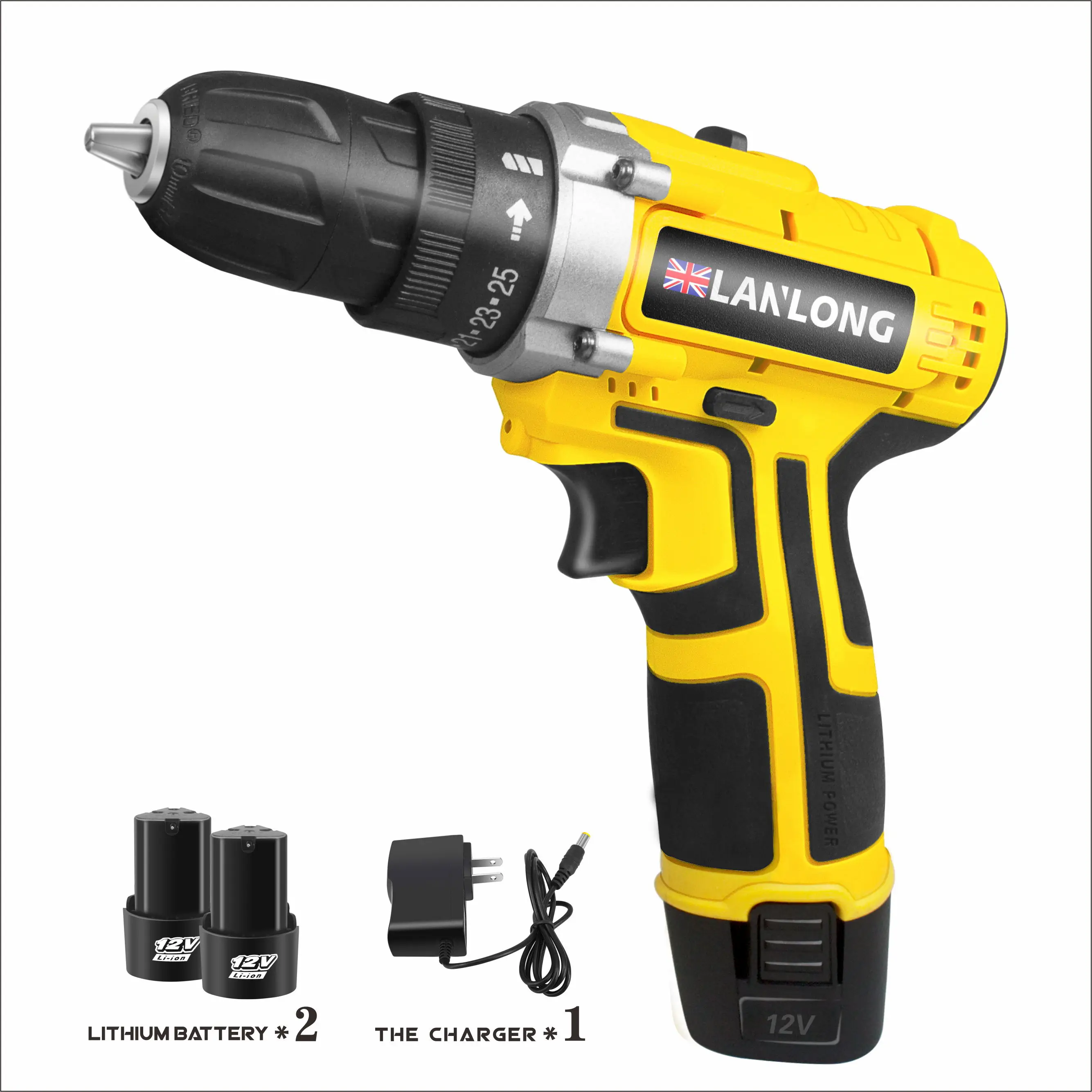 12V Cordless Drill Li-ion Electric Drill Machine