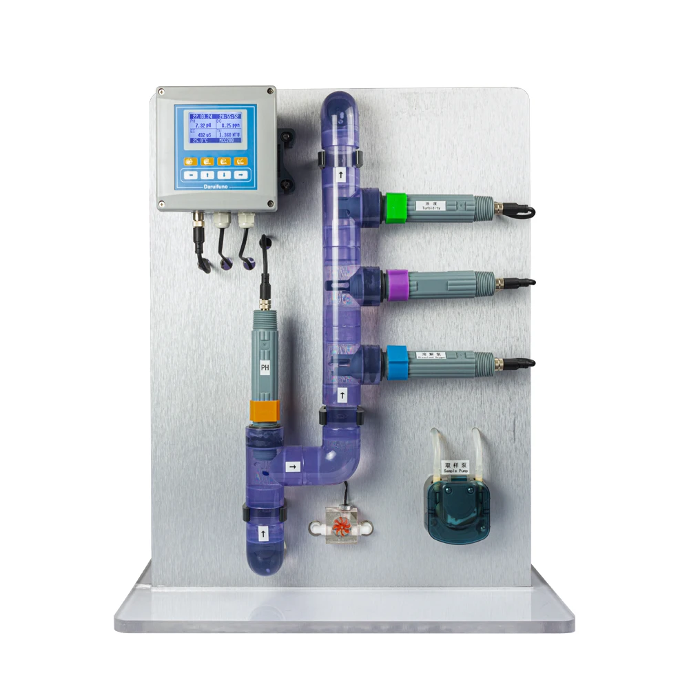 PH EC TU DO Chlorine Online Multiparameter Water Quality Meter for Water Treatment