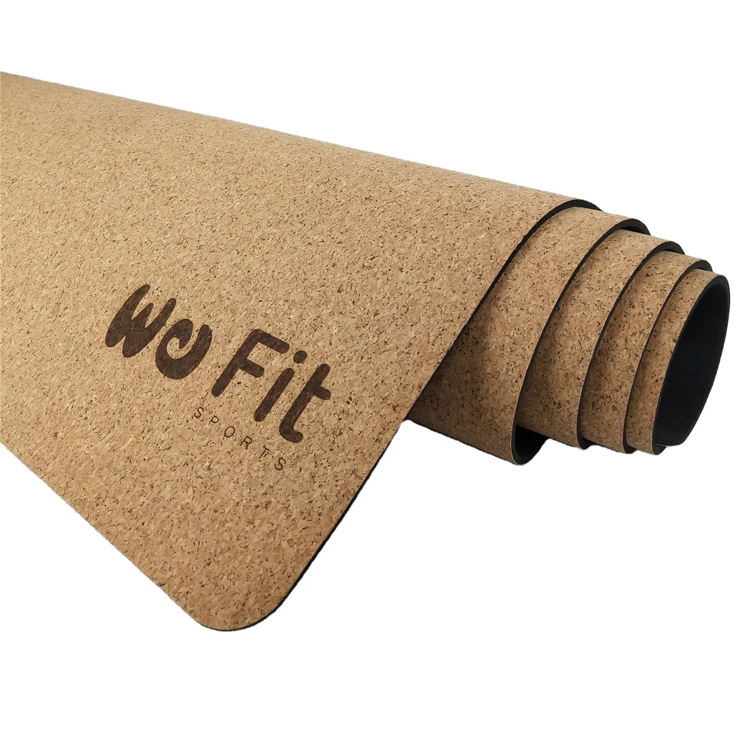 natural cork yoga mat yoga mat anti slip organic yoga mat