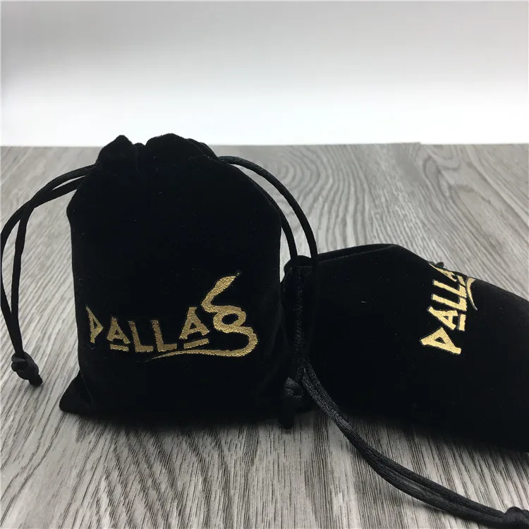 
Custom Jewlery Perfume Pouch Velvet Drawstring Bag With Logo 