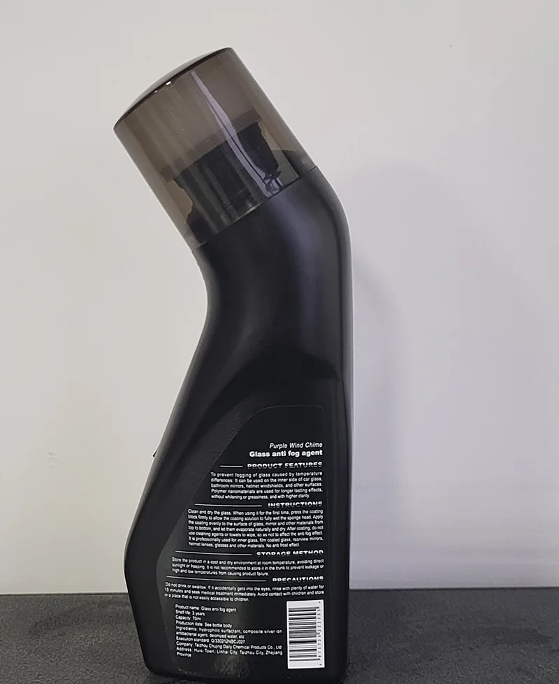 Anti-Mist Fog Car Defogger Glass Cleaner Spray for Automotive Interior Glass to Prevent Fogging