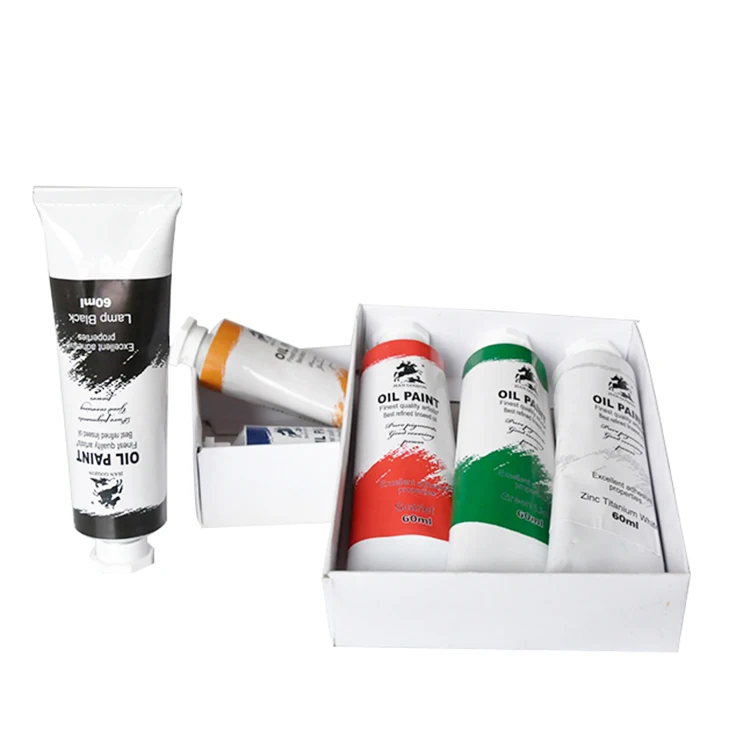 60ml Vibrant Oil Paint Great Oil Paint Kit for starters or professionals