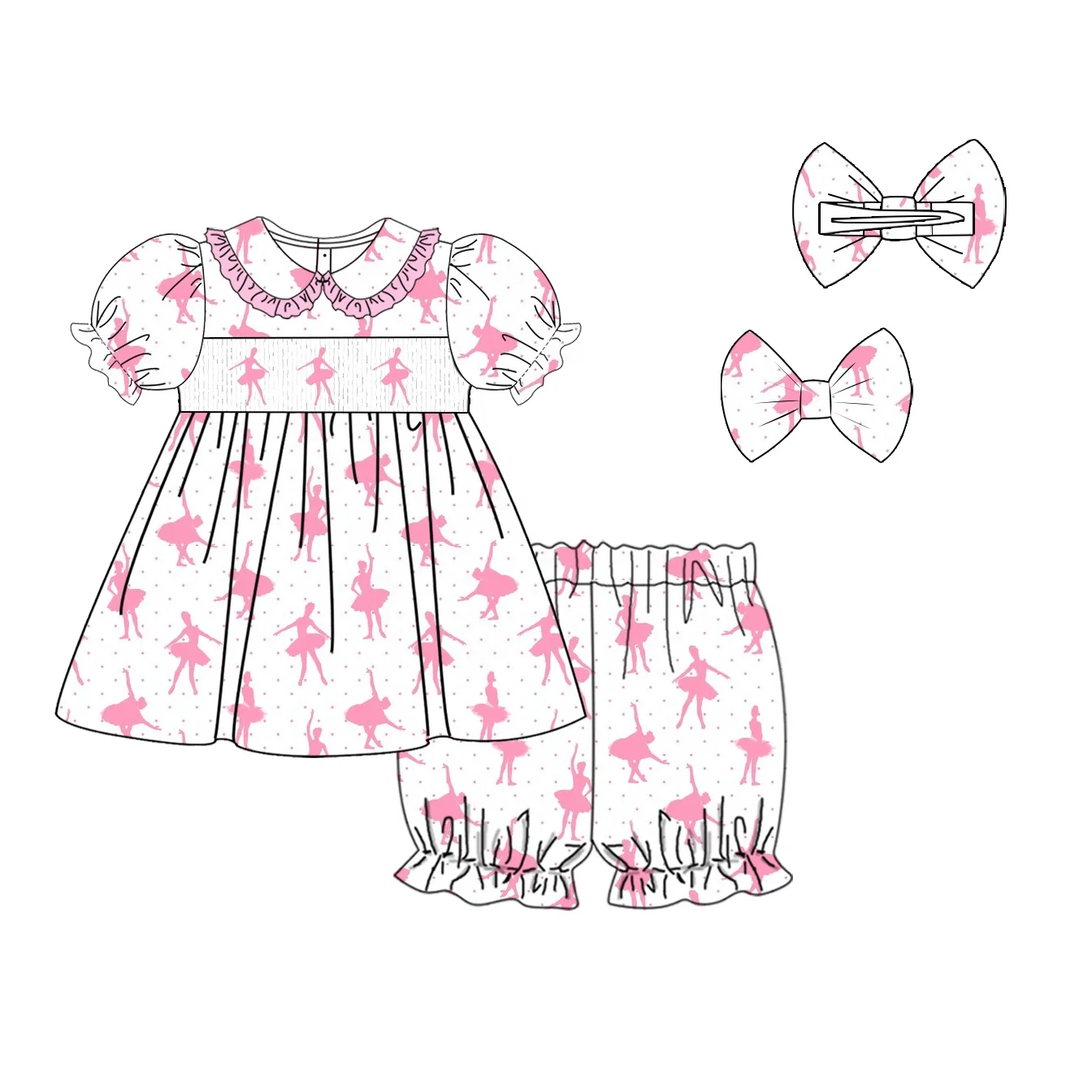 Manufacturer design Elegant Baby girl Dress Nice unicorn printed Baby girl Spring Dress For Party