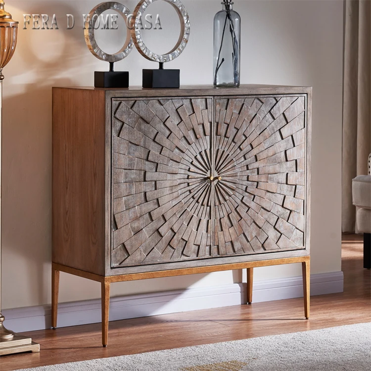 living room cabinets chest of 2 doors apartment cabinet design from foshan furniture factory