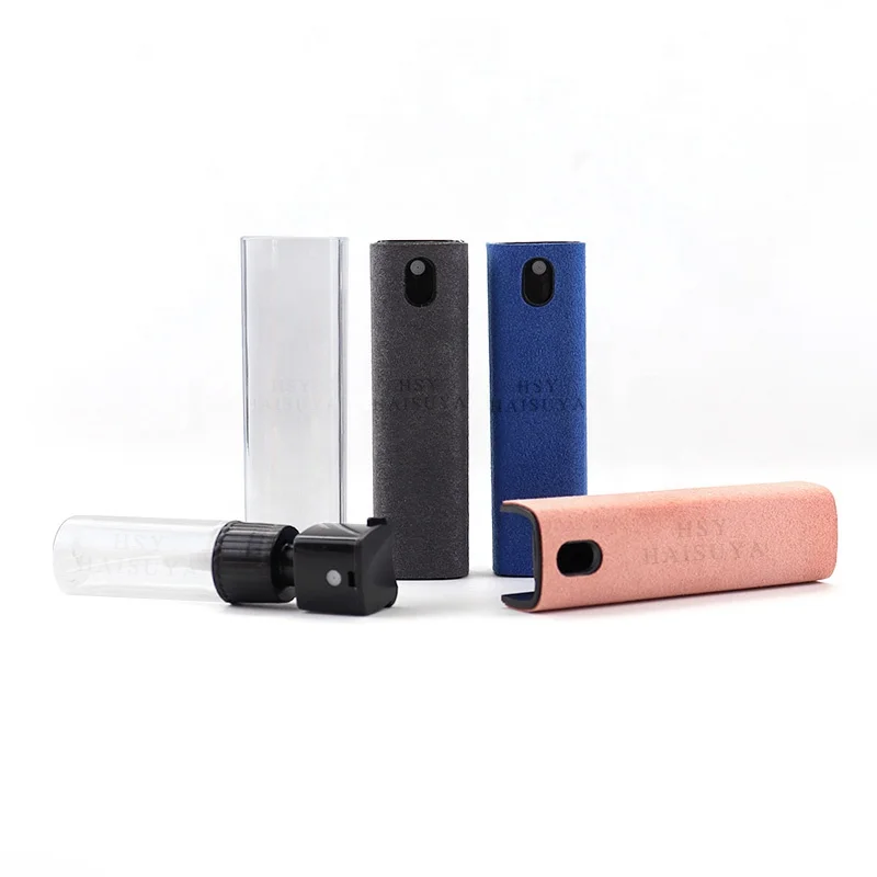 Luxury Custom Frosted mini Portable Screen Cleaning Spray Plastic Split Bottle For Perfume 5ml 10ml