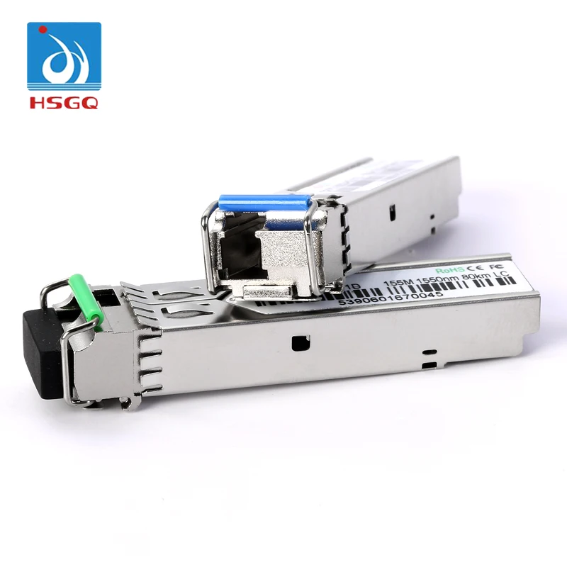 HSGQ 155 м 80 км слот LC одномодовый SFP 1550nm