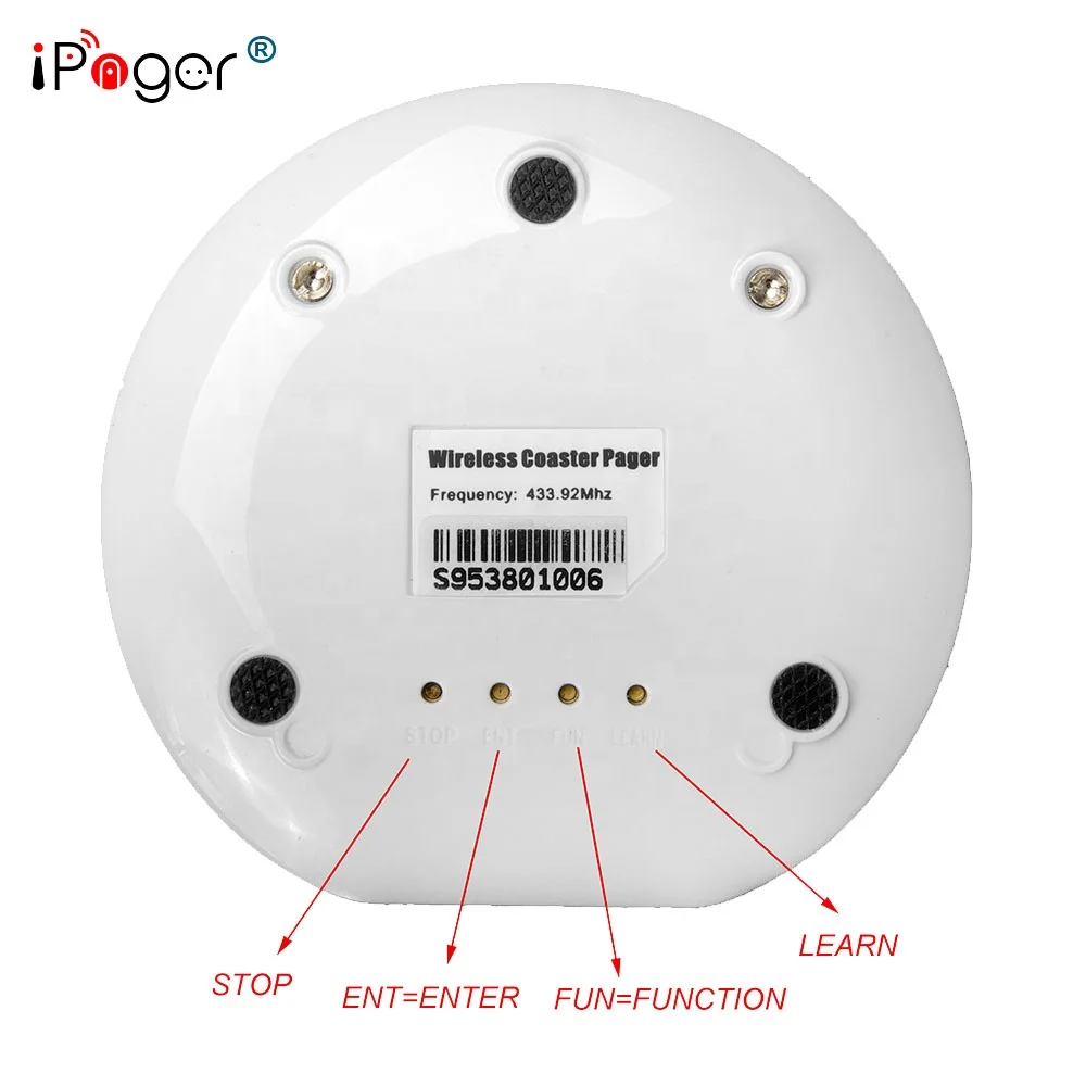 Беспроводной пейджер для ресторана/Вибрирующая система вызова официанта