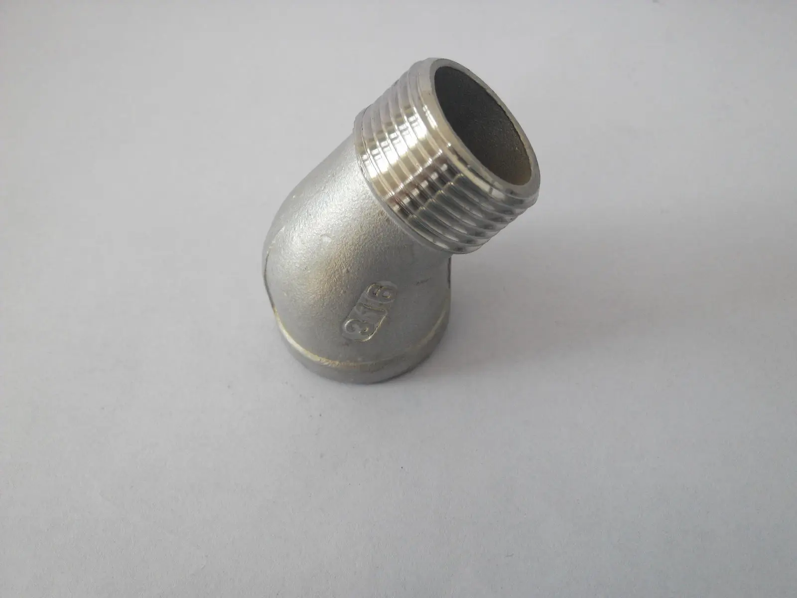 
stainless steel 304 cast pipe fitting,90 degree street elbow,1/2