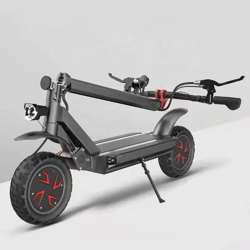 Weisite10 inch 52v 60v 2000w 3000w Dual Motor Electric Scooter E scooter Adult Foldable with Lithium Battery Power