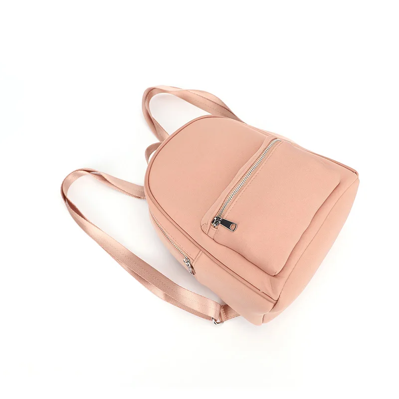Fashion Waterproof Leisure Travel Lady Casual Young Designer Women Small Soft Backpacks Women Backpack Handbag Neoprene Female