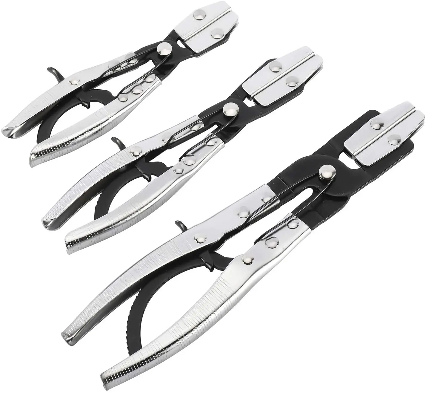 Automotive Hose Pincher Pliers 3PC Pinching Radiator Pliers Hose Pinch-Off Tool Set Hose Pincher Pliers Crimping Tool