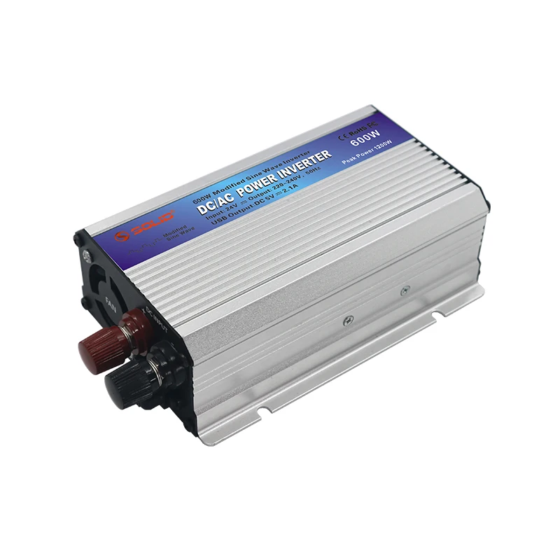 CE 500W 600W Modified Sine Wave Power Inverter DC 12V 24V To AC 110V 220V 230V 600 Watt Power Inverter Converter