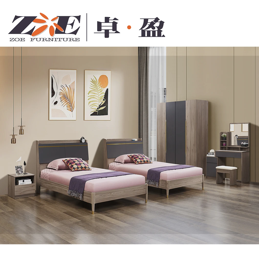 Kids Bedroom Furniture Wooden Kids Bedroom Set European Design Durable High Quality Material Premium Production Made In China