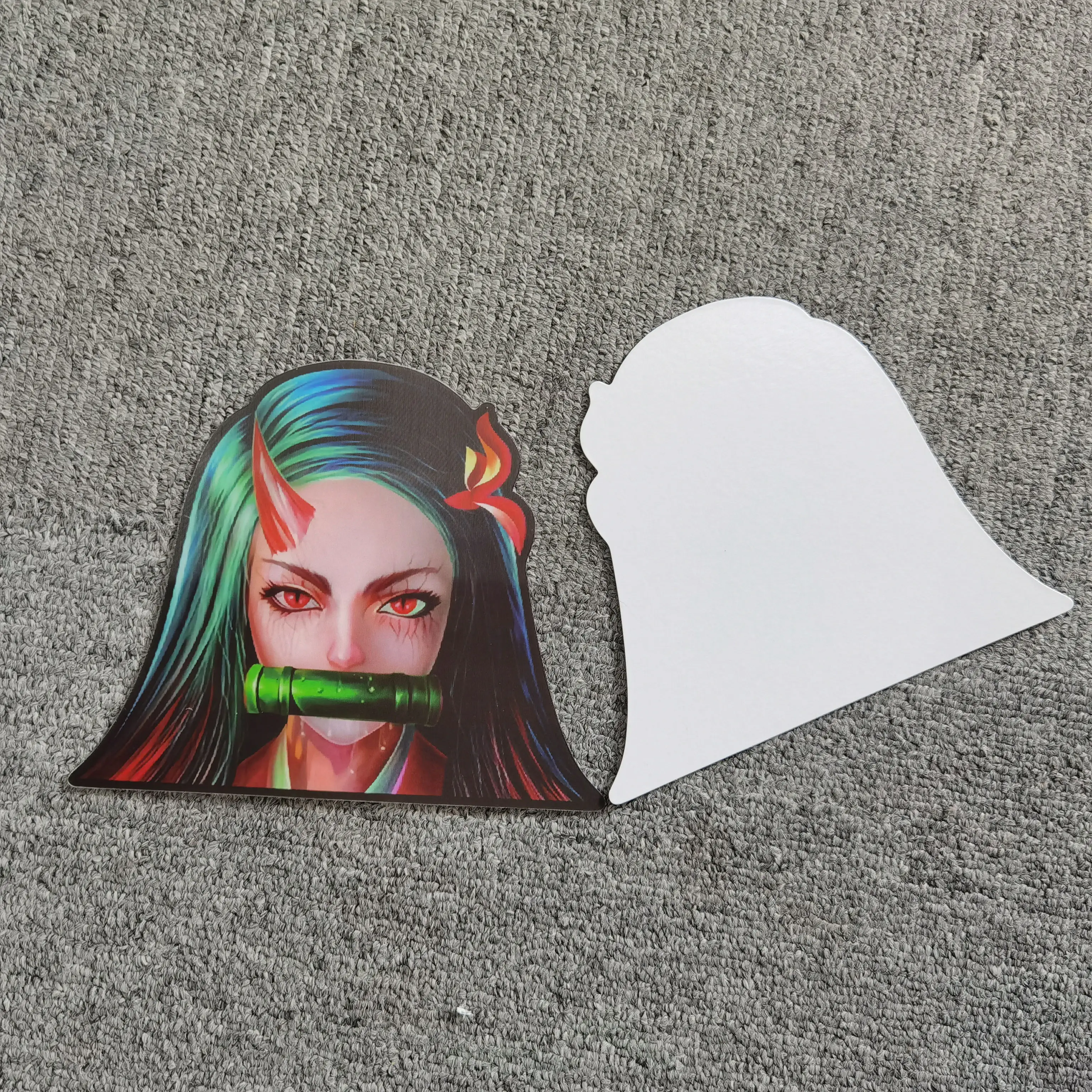 Custom PET Lenticular 3D Sticker Anime motion Stickers of anime