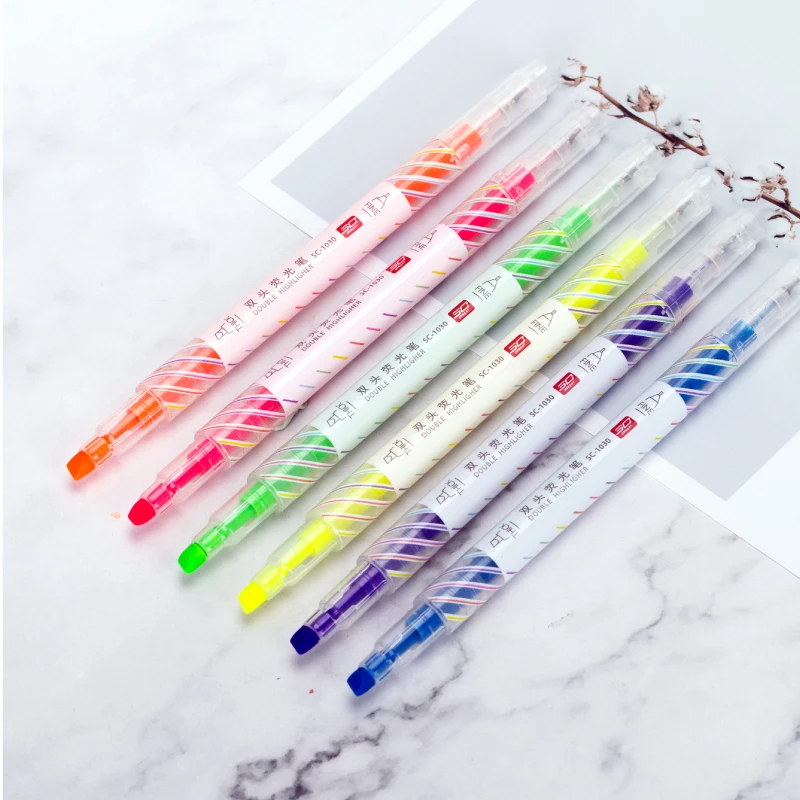 Special Hot Selling Wholesale Waterproof Vivid Color Pen Markers Highlighters
