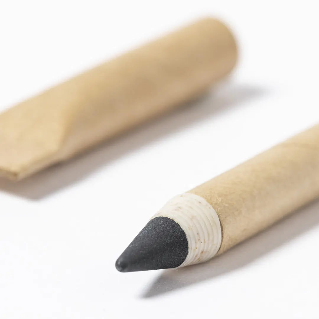 2024 NEW ECO FRIENDLY REUSABLE PROMOTIONAL RECYCLED PAPER  ETERNAL PENCIL CUSTOMIZED  LOGO GIFT PEN FOR WRITING OFFICE
