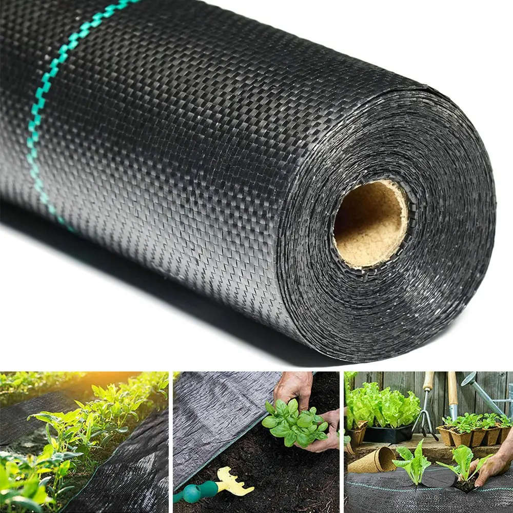 Landscape Fabric PP Woven Garden Ground Cover Weed Block Fabric Weed Mat